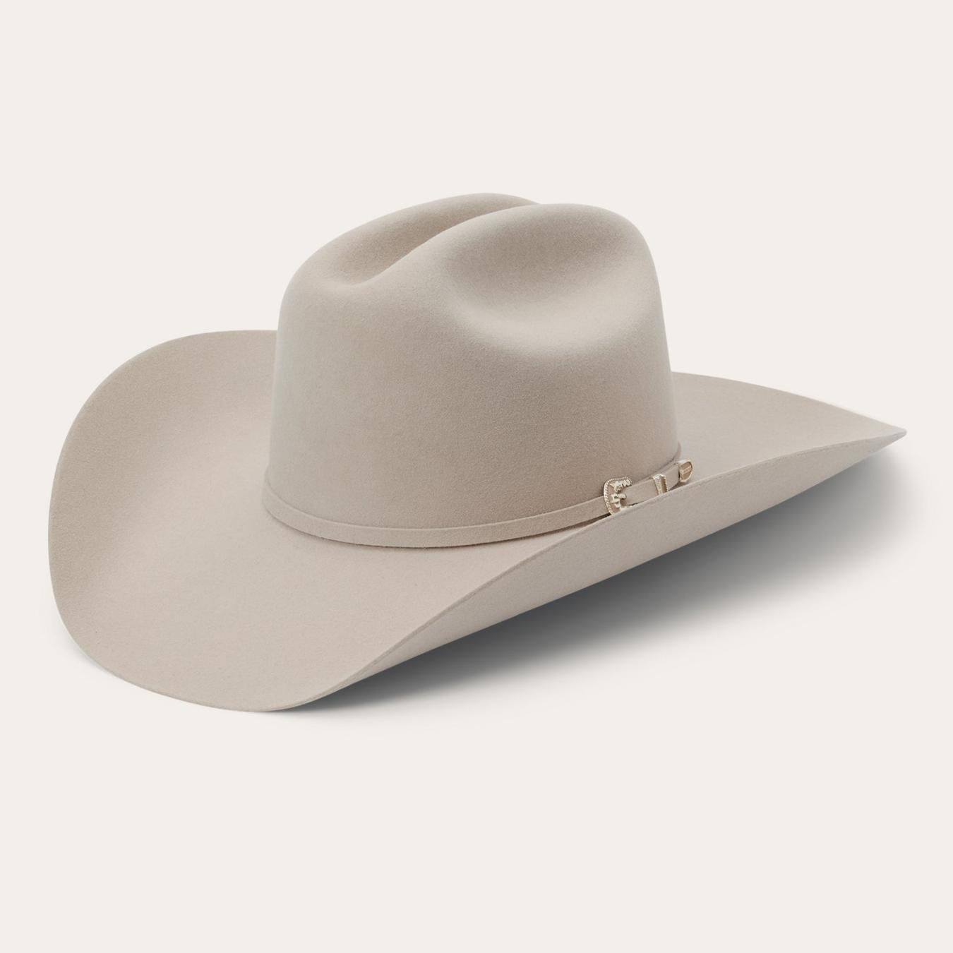 Men/Women Western Stetson Skyline 7242 6X Cowboy Hat Silverbelly