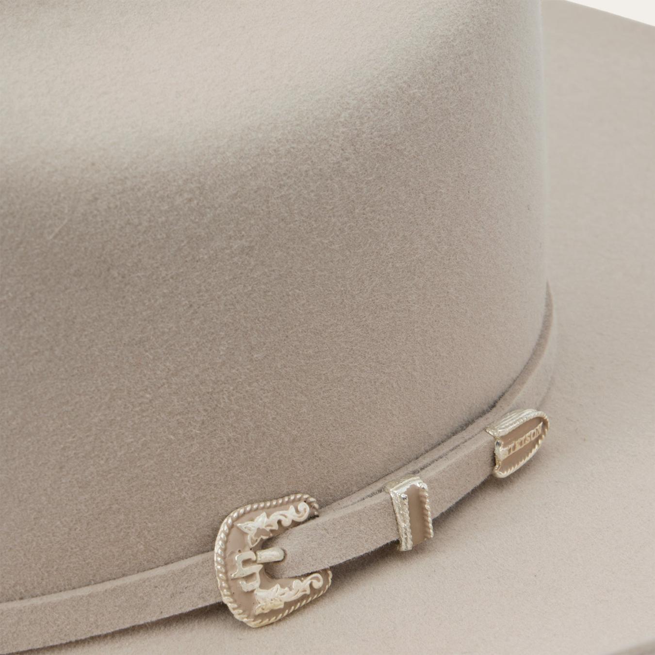 Men/Women Western Stetson Skyline 7242 6X Cowboy Hat Silverbelly