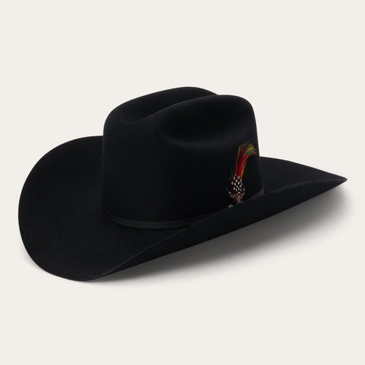 Men/Women Western Stetson Spartan 6X Cowboy Hat Black