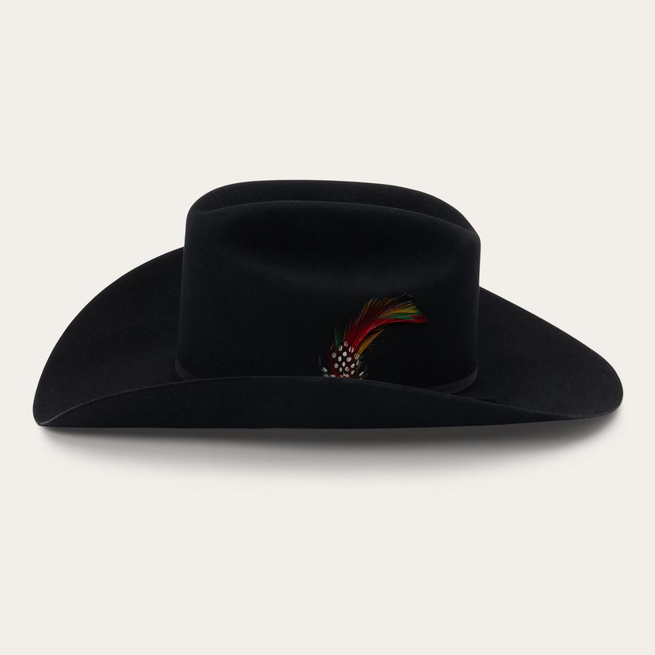 Men/Women Western Stetson Spartan 6X Cowboy Hat Black
