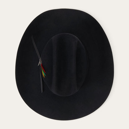 Men/Women Western Stetson Spartan 6X Cowboy Hat Black