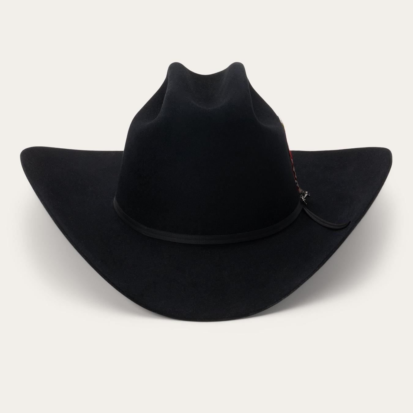 Men/Women Western Stetson Spartan 6X Cowboy Hat Black