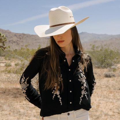 Men/Women Western Stetson Stanhope 10X Straw Cowboy Hat Natural