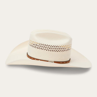 Men/Women Western Stetson Williston 8X Straw Cowboy Hat Natural
