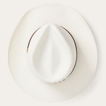 Men/Women Western Stetson Woodrow Straw Hat Bleach