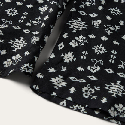 Women Blouses Stetson Southwestern Ditzy Print Blouse Black