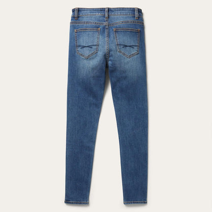 Women Denim Stetson 902 High Waist Skinny Fit Jeans Blue