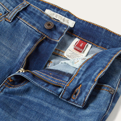 Women Denim Stetson 902 High Waist Skinny Fit Jeans Blue