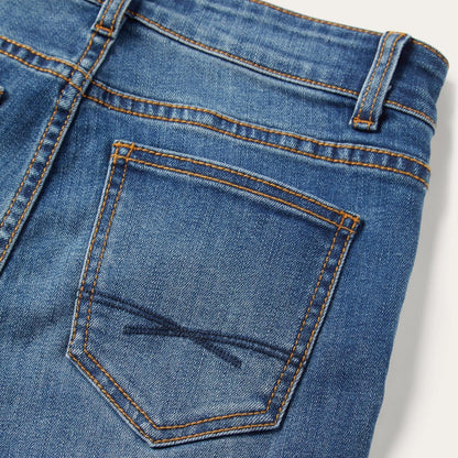 Women Denim Stetson 902 High Waist Skinny Fit Jeans Blue