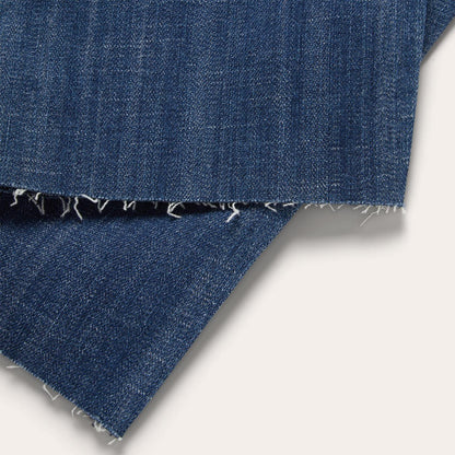 Women Denim Stetson 915 High Rise Straight Fit Crop Jeans Blue