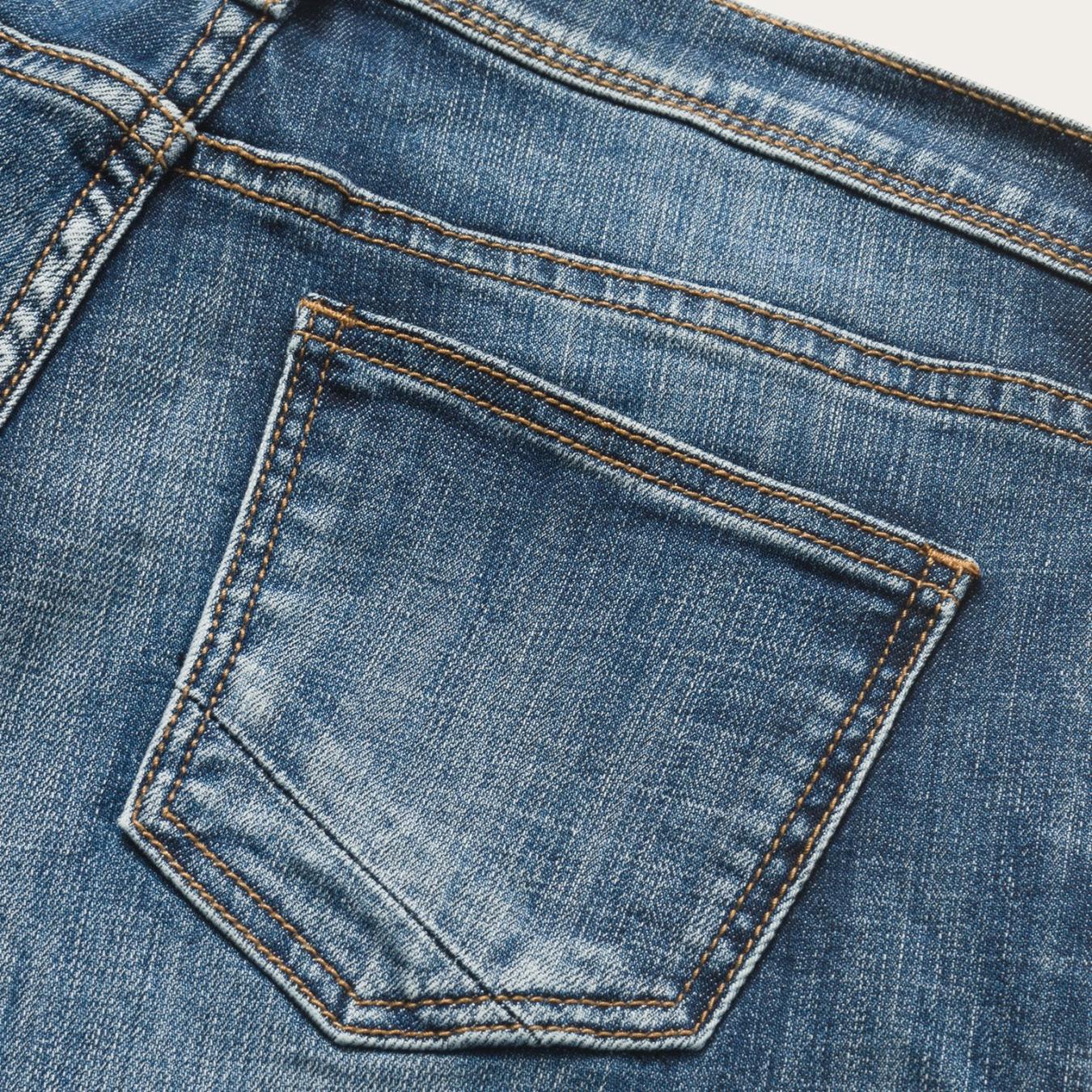 Women Denim Stetson Ankle-Length Boyfriend Fit Jean Blue