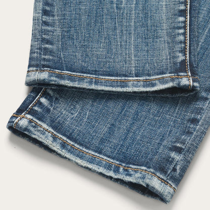 Women Denim Stetson Ankle-Length Boyfriend Fit Jean Blue