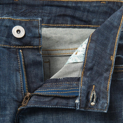 Women Denim Stetson Dark Wash Denim Shorts Blue