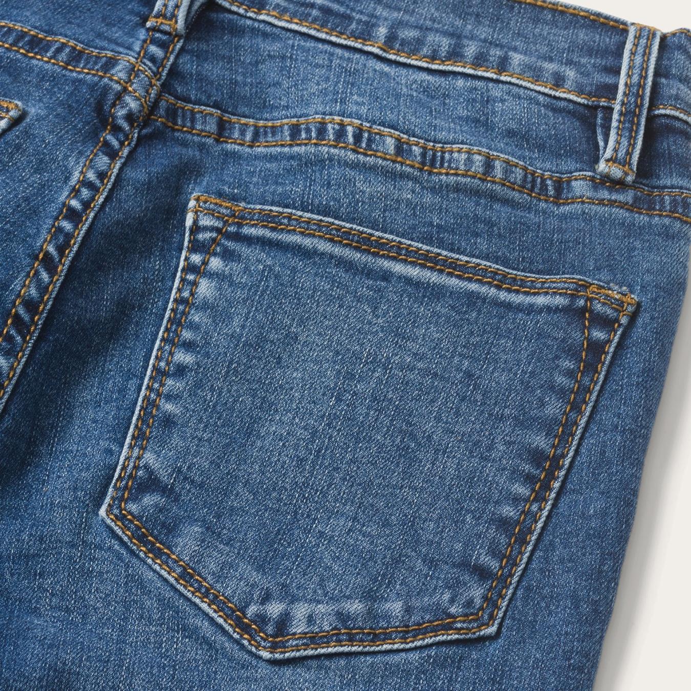 Women Denim Stetson High Waist Flare Jean Blue