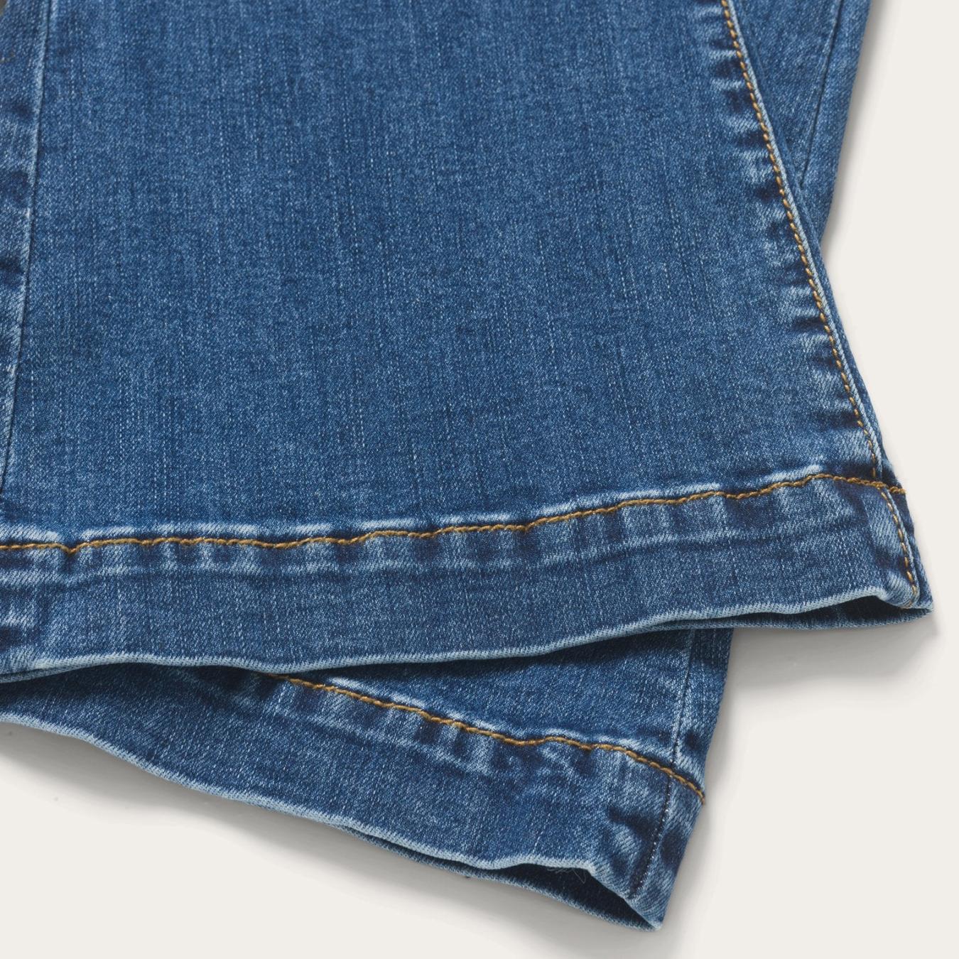Women Denim Stetson High Waist Flare Jean Blue