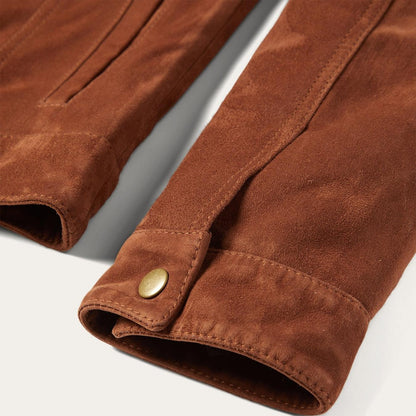 Women Jackets Stetson Classic Bomber Jacket Brown