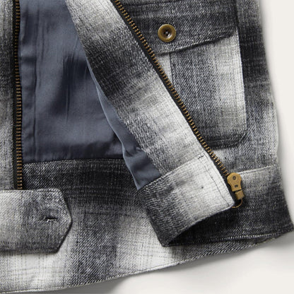 Women Jackets Stetson Plaid Cropped Jacket Black