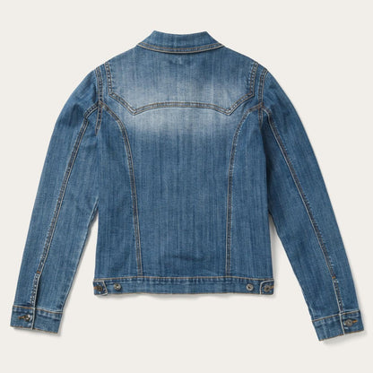 Women Jackets Stetson Stetson Stretch Denim Jacket Blue