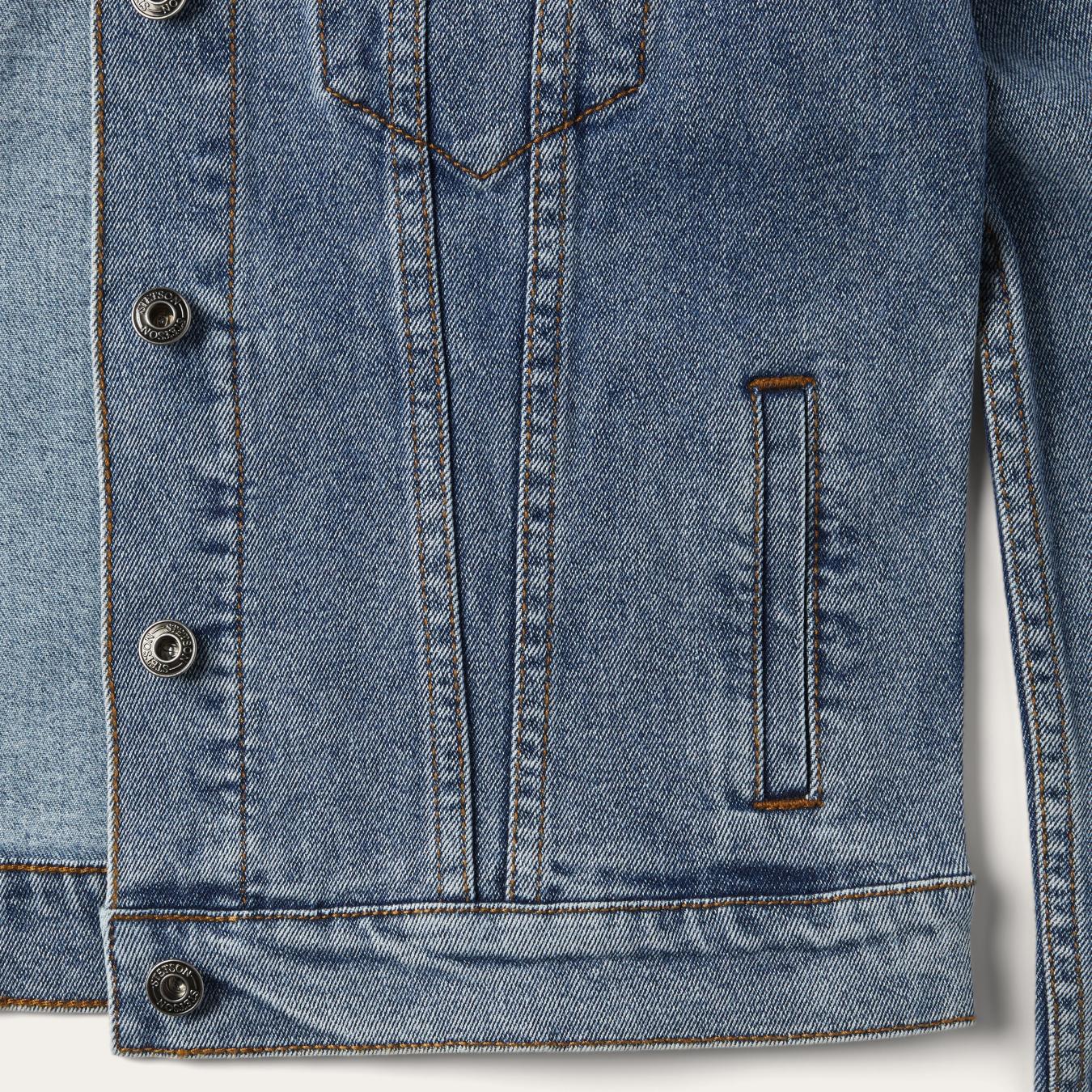 Women Jackets Stetson Stretch Denim Jacket Blue