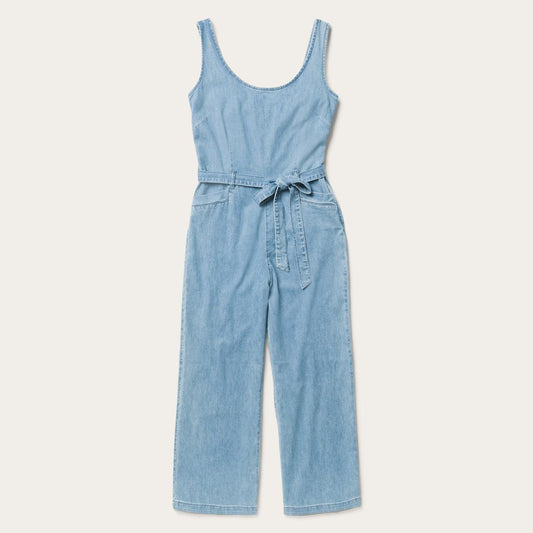 Women Jumpsuits Stetson Lightweight Denim Jumper Blue
