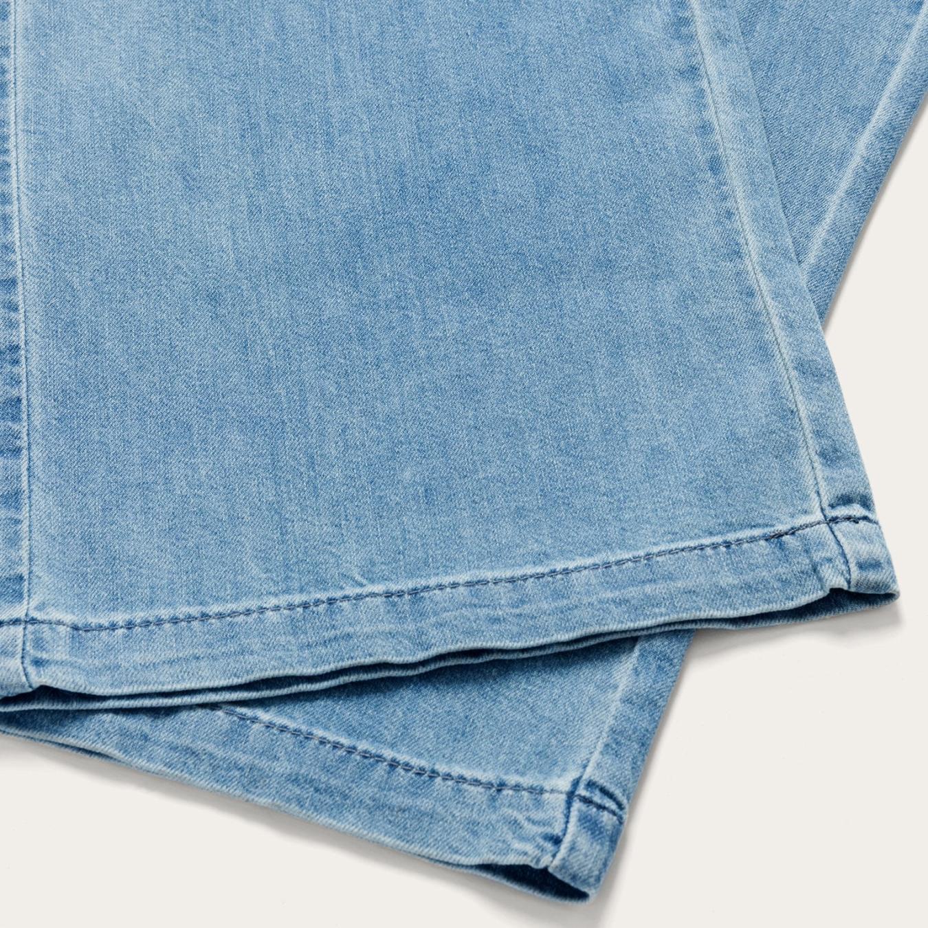 Women Jumpsuits Stetson Lightweight Denim Jumper Blue