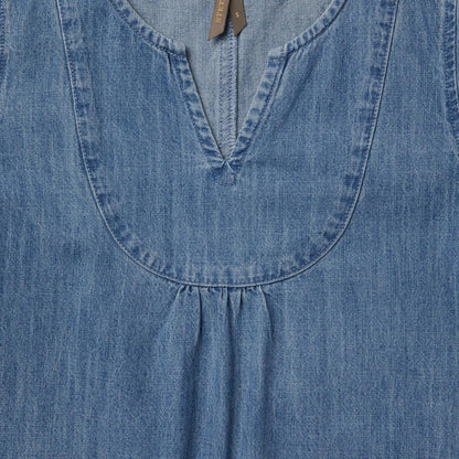 Women Mini Stetson Denim Swing Dress Blue