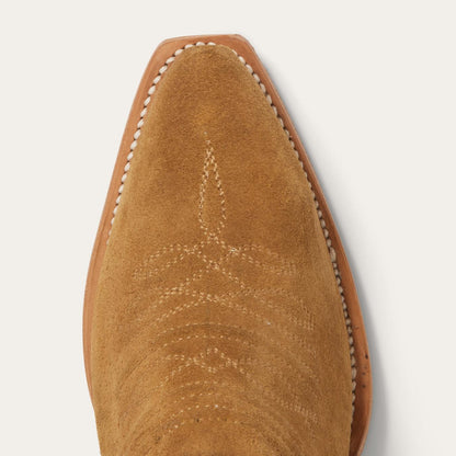 Women Mules Stetson Reed Western Mules Tan