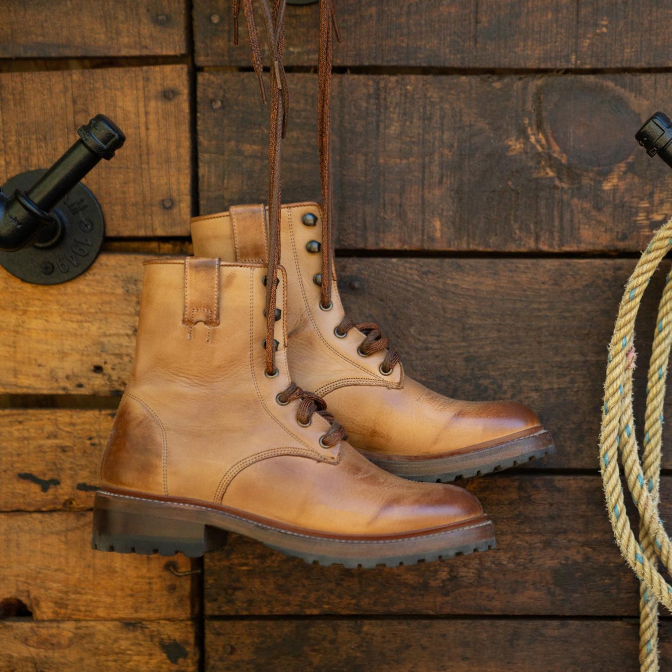 Women Outdoor Stetson August Boots Tan