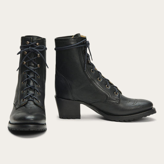 Women Outdoor Stetson Hattie Boots Black