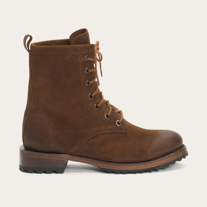 Women Outdoor Stetson Sam Lace Up Brown Suede