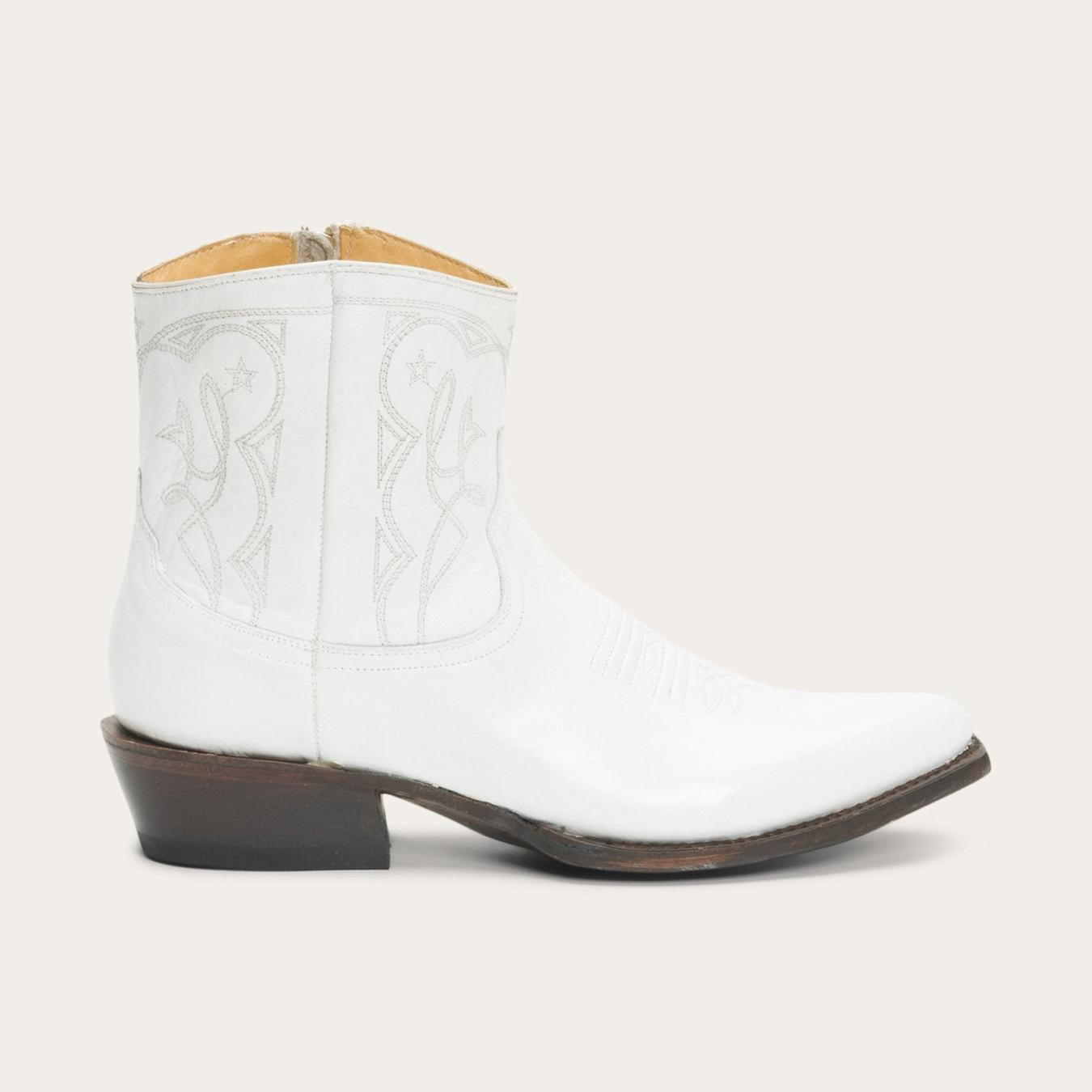 Women Shorties Stetson Annika Boots White