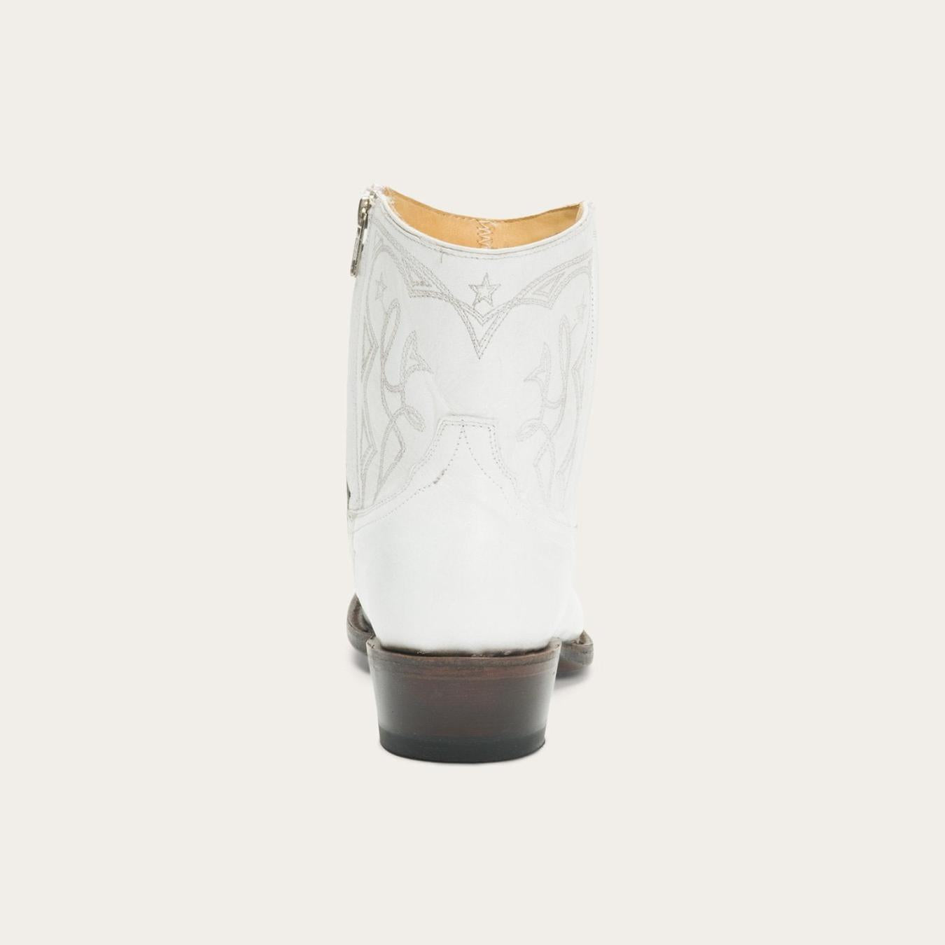 Women Shorties Stetson Annika Boots White