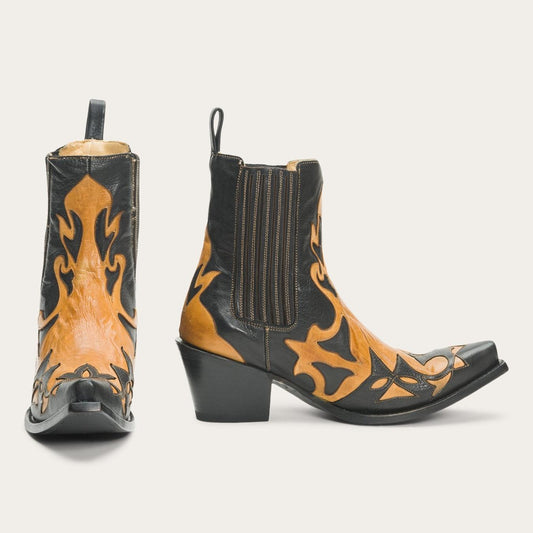 Women Shorties Stetson Cici Boots Black