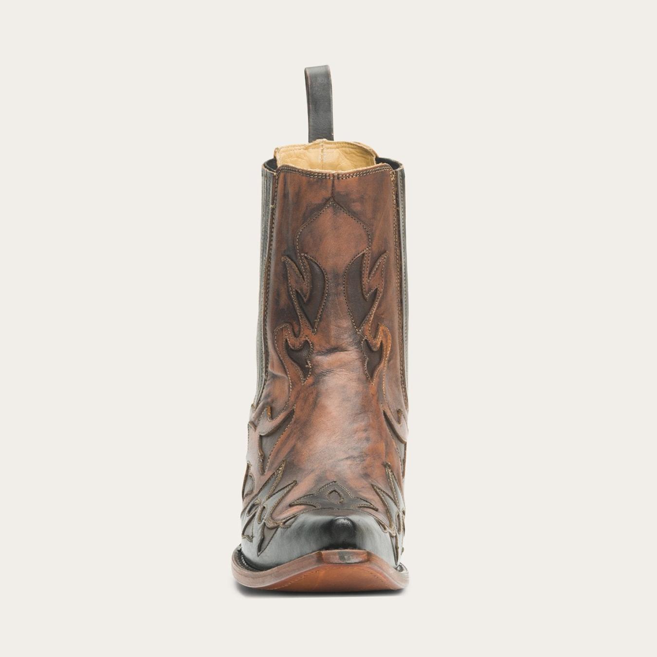 Women Shorties Stetson Cici Boots Brown