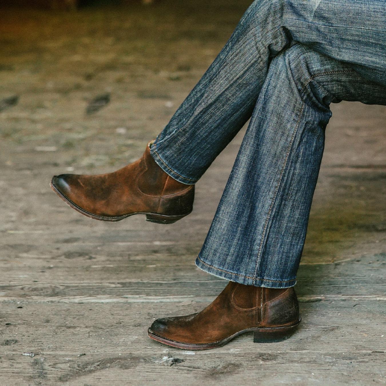 Women Shorties Stetson Cleo Boots Brown