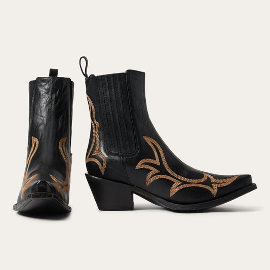 Women Shorties Stetson Greta Boots Black