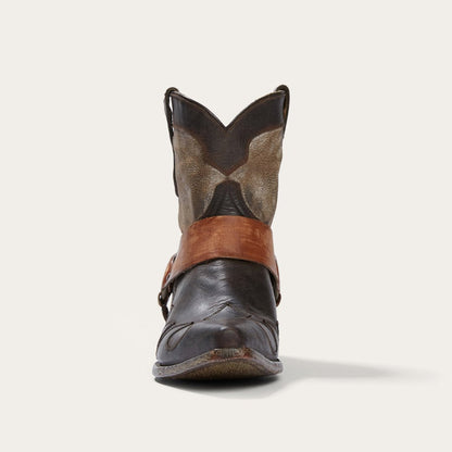 Women Shorties Stetson Jade Harness Ankle Boot Brown