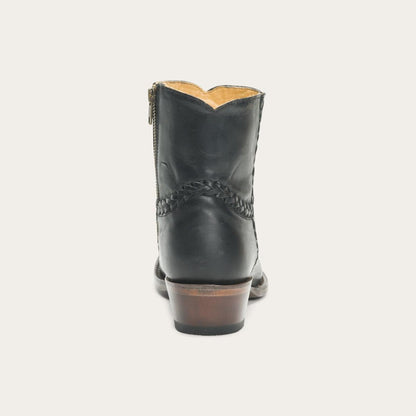 Women Shorties Stetson Pixie Boots Black