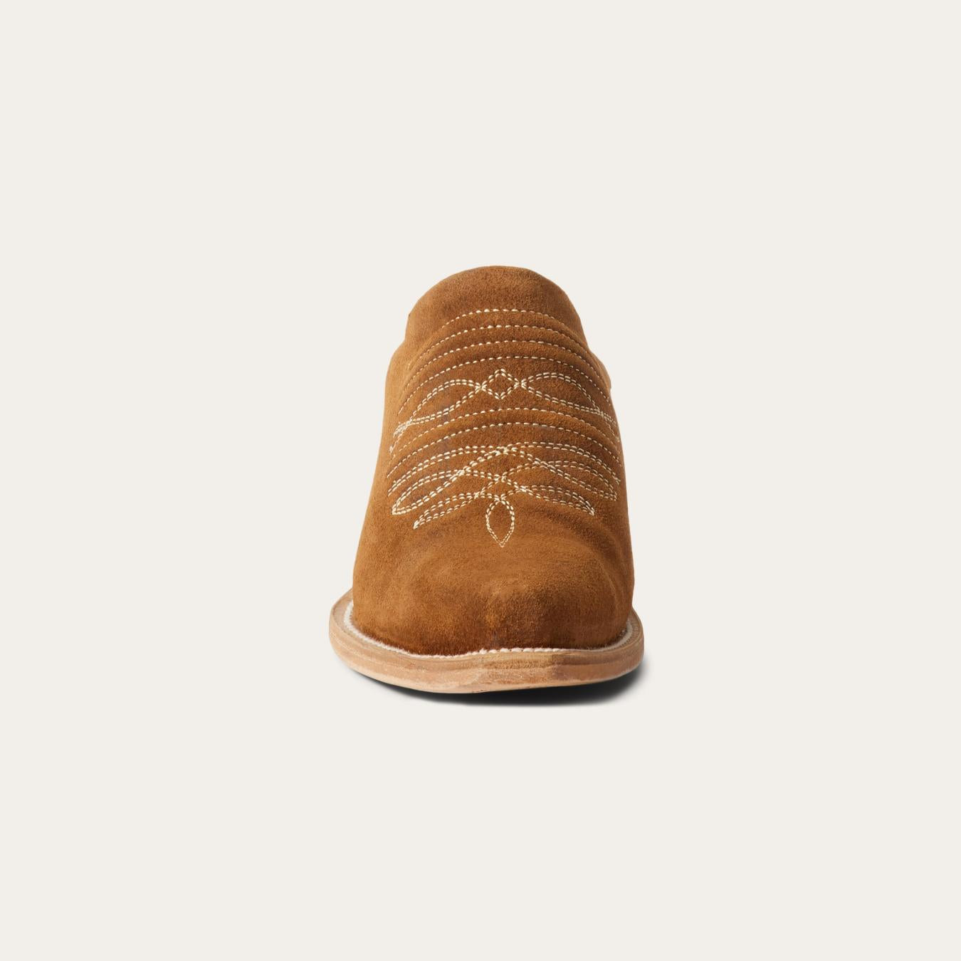 Women Shorties Stetson Reed Western Mules Brown