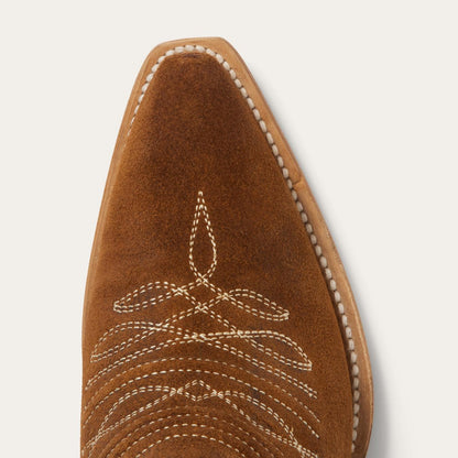 Women Shorties Stetson Reed Western Mules Brown