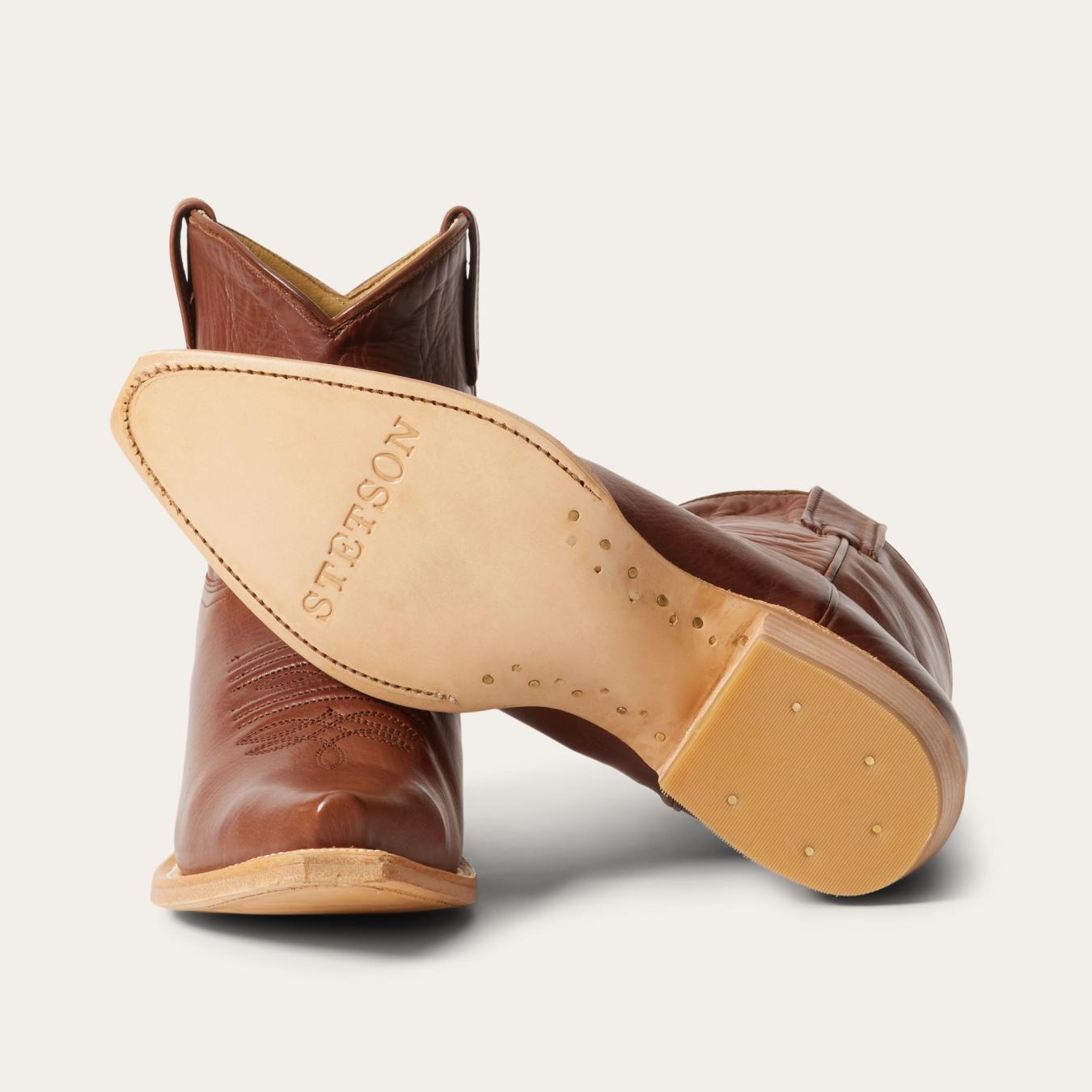 Women Shorties Stetson Riley Shorty Boots Brown