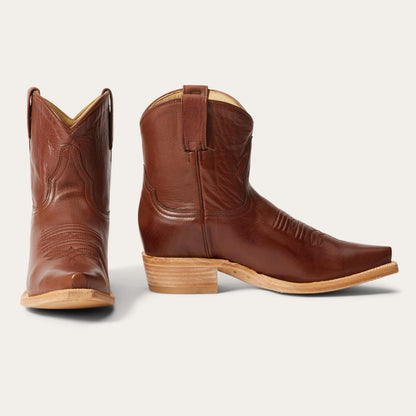 Women Shorties Stetson Riley Shorty Boots Brown