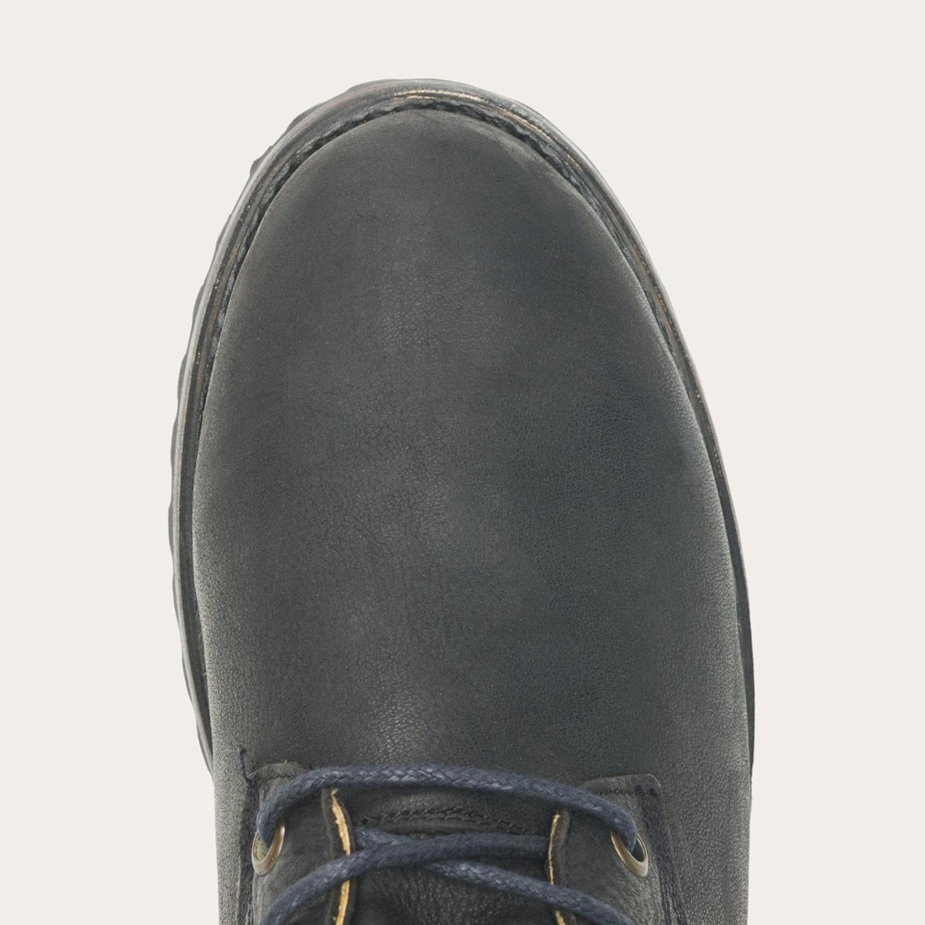 Women Shorties Stetson Sam Lace Up Black Leather