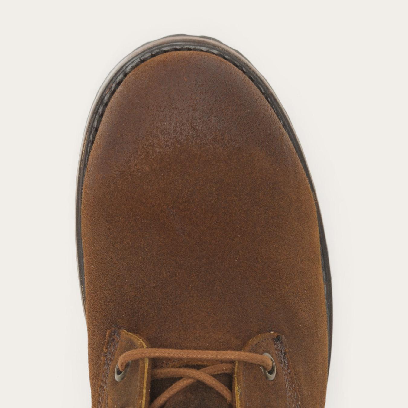 Women Shorties Stetson Sam Lace Up Brown Suede