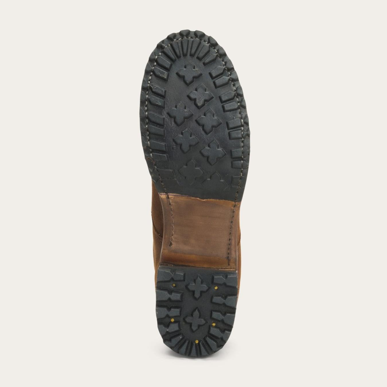 Women Shorties Stetson Sam Lace Up Brown Suede