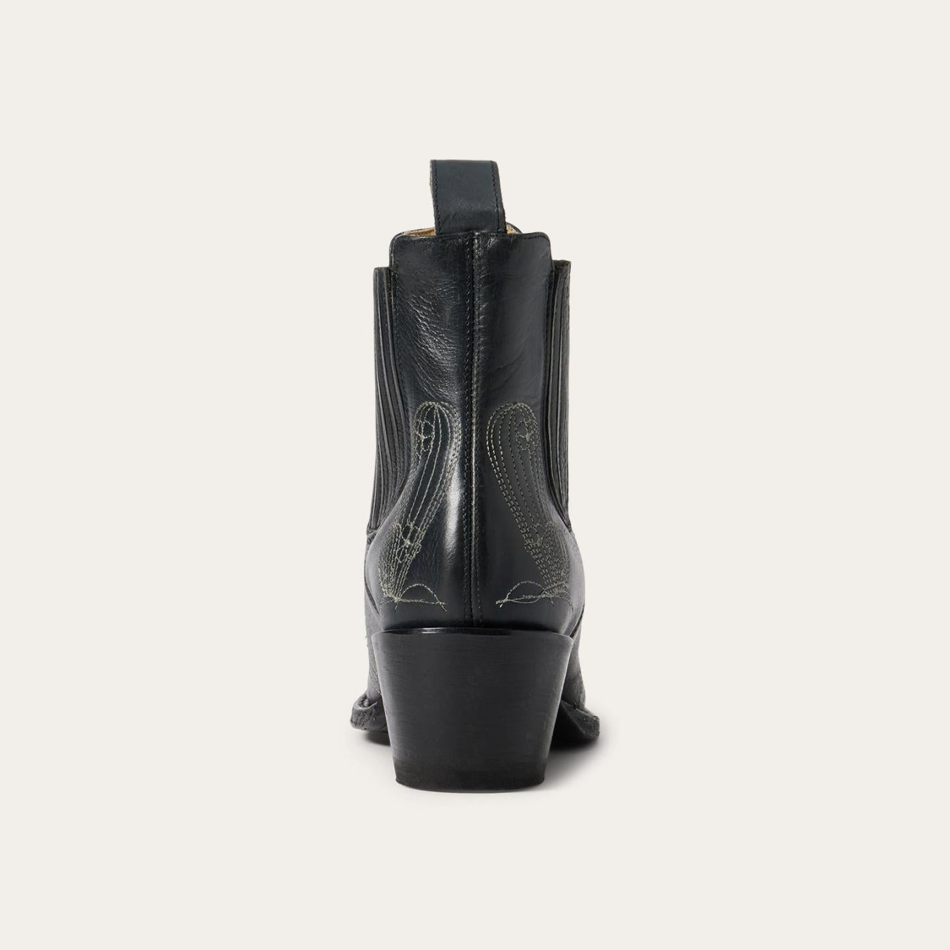 Women Shorties Stetson Sedona Boot Black