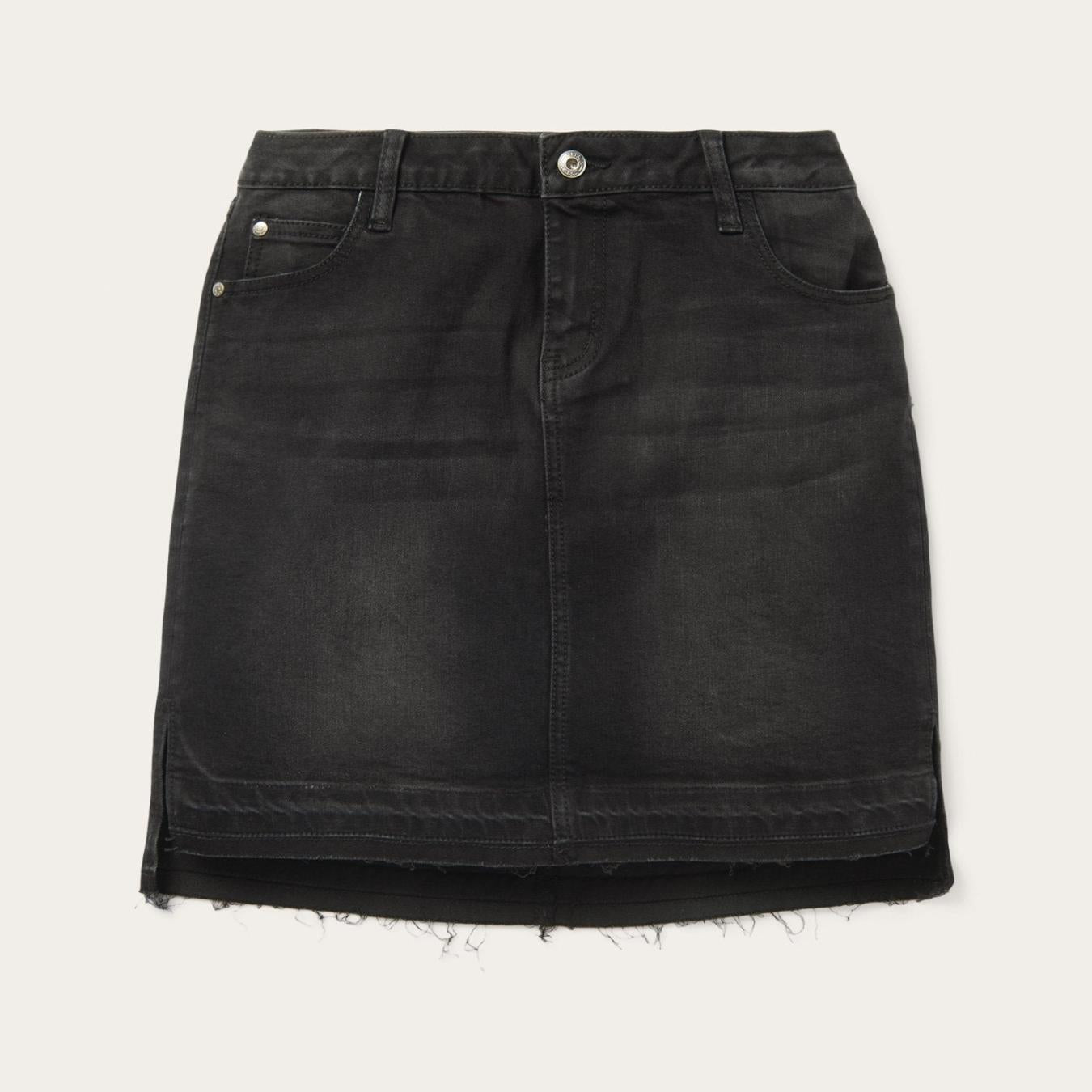 Women Skirts & Shorts Stetson Black Denim 5-Pocket Skirt Black