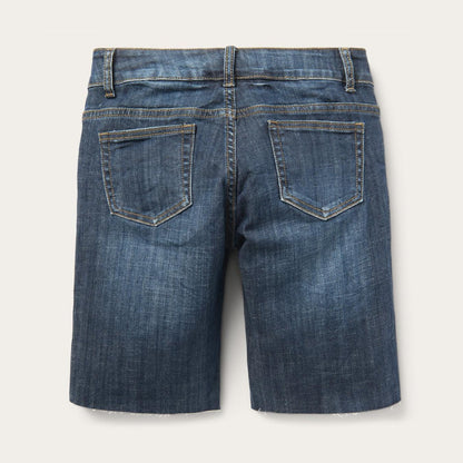 Women Skirts & Shorts Stetson Dark Wash Denim Shorts Blue