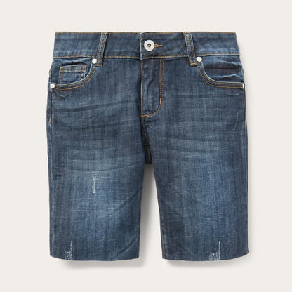 Women Skirts & Shorts Stetson Dark Wash Denim Shorts Blue
