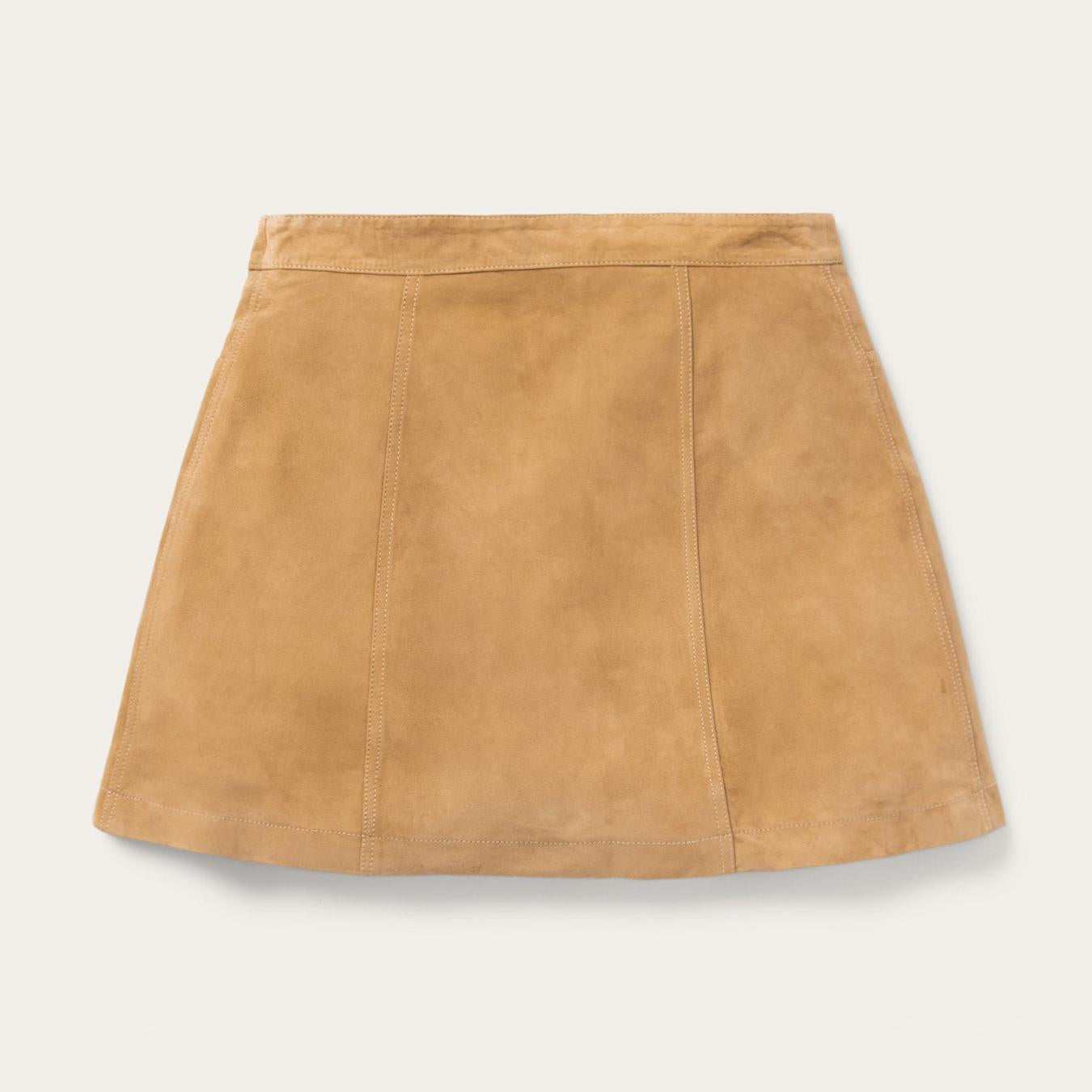 Women Skirts & Shorts Stetson Lamb Suede Gored Skirt Brown